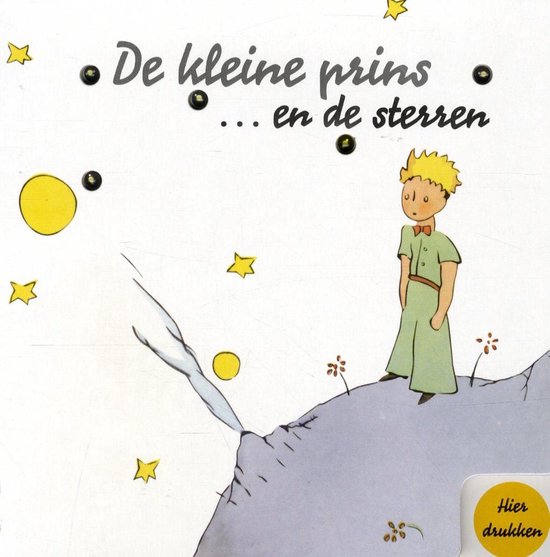 De kleine prins ... en de sterren - Lichtjesboek