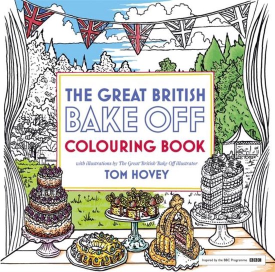 Great British Bake Off Colouring Bk