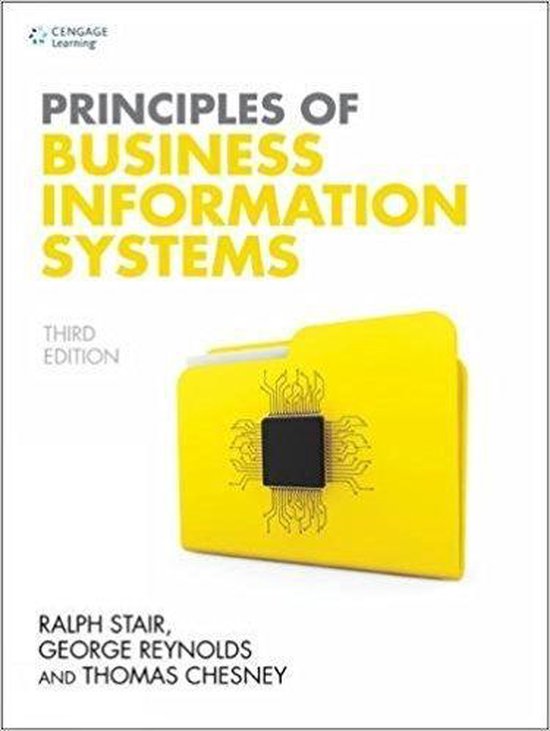 Principles of Business Information Systems