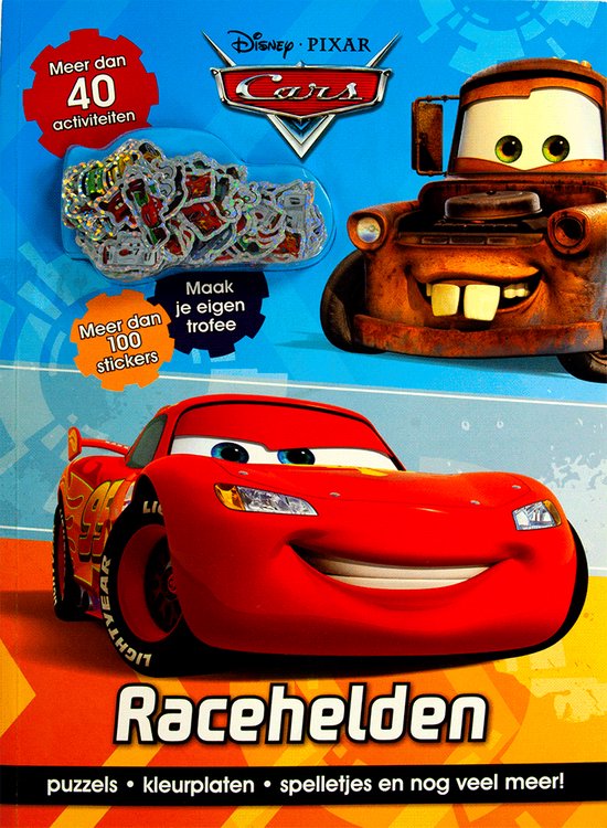 Disney Cars Racehelden 40 act.+100 st.