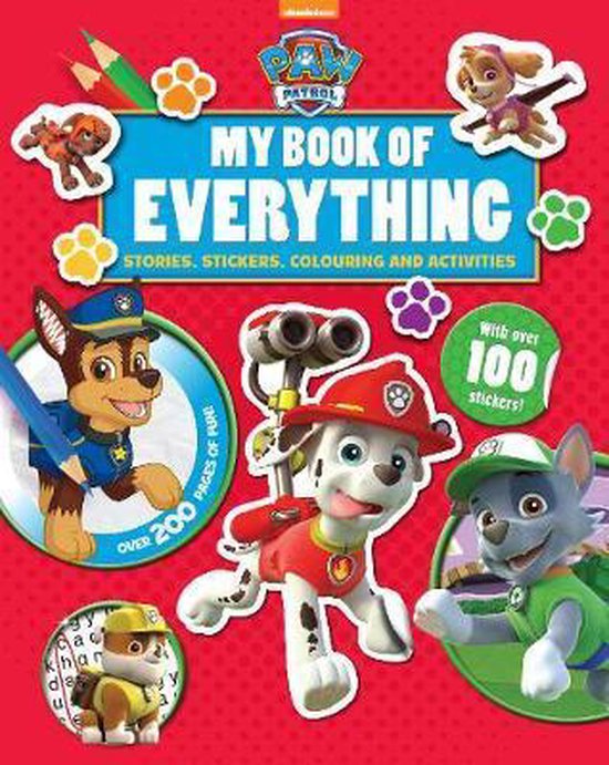 Nickelodeon PAW Patrol My Book of Everything