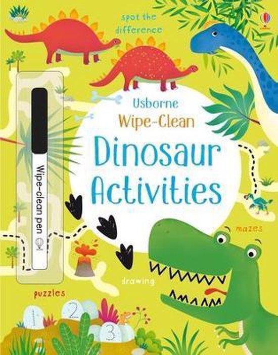 Wipe-Clean Dinosaur Activities