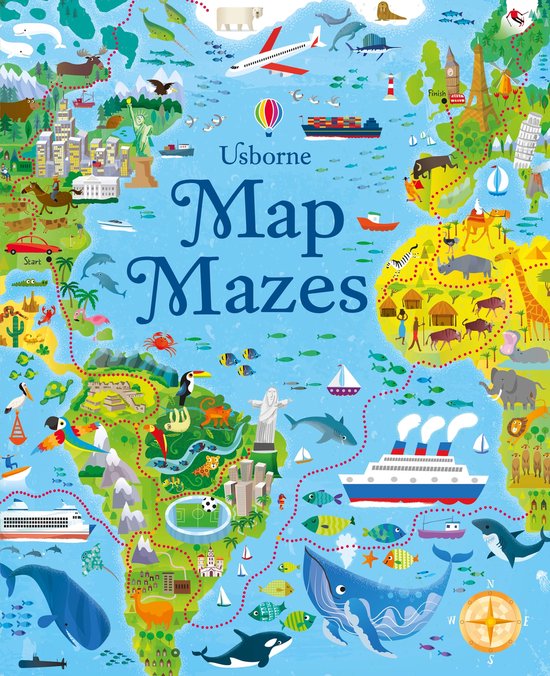 Map Maze Book