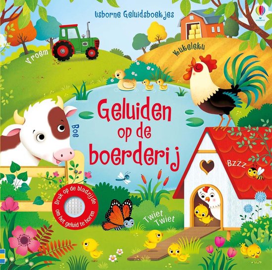 Usborne Geluidsboekjes - Usborne Geluidsboekjes. Geluiden op de boerderij