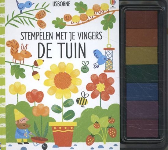 Stempelen met je vingers 1 - Stempelen met je vingers De Tuin