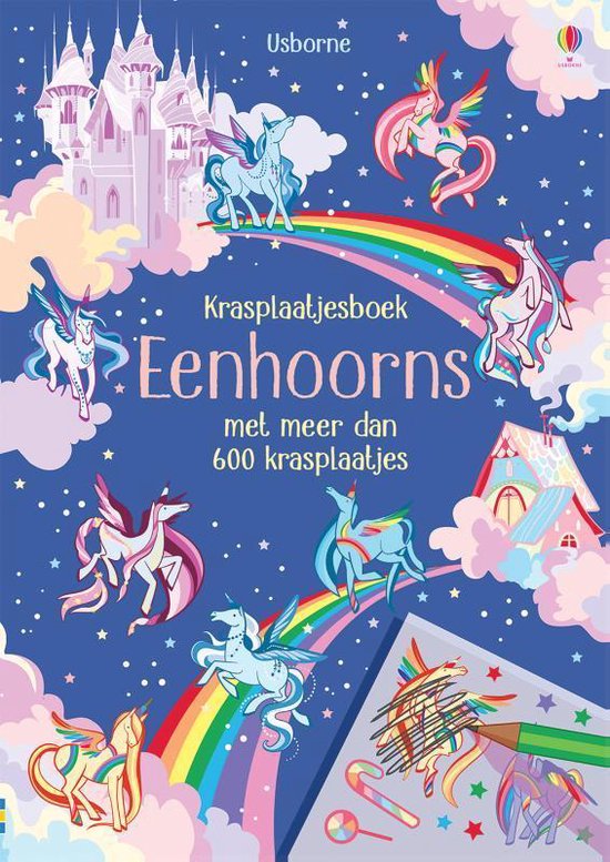 Krasplaatjesboek Eenhoorn