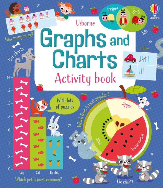 Graphs and Charts Activity Book Maths Activity Books 1