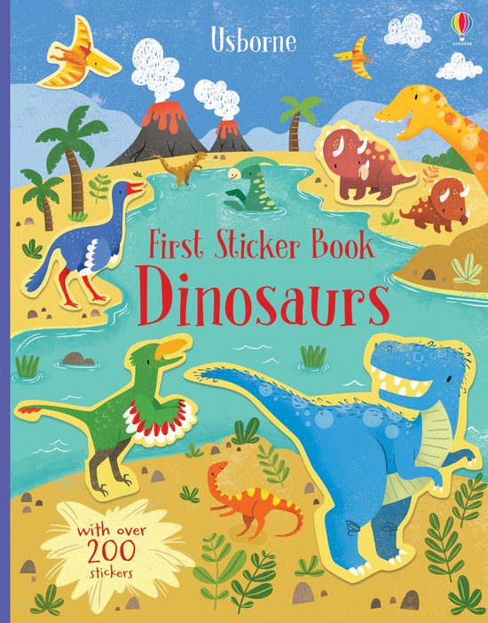 First Sticker Book Dinosaurs First Sticker Books 1