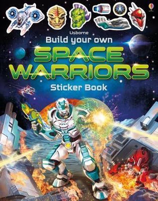 Build Your Own Space Warriors Sticker Book Build Your Own Sticker Book 1