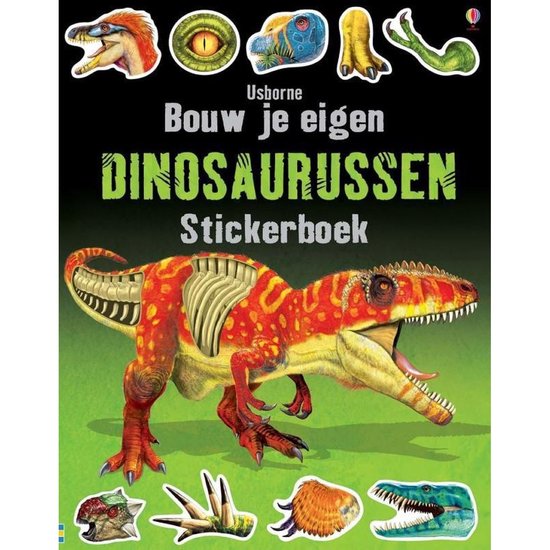 Bouw je Dinosaurussen eigen stickerboek