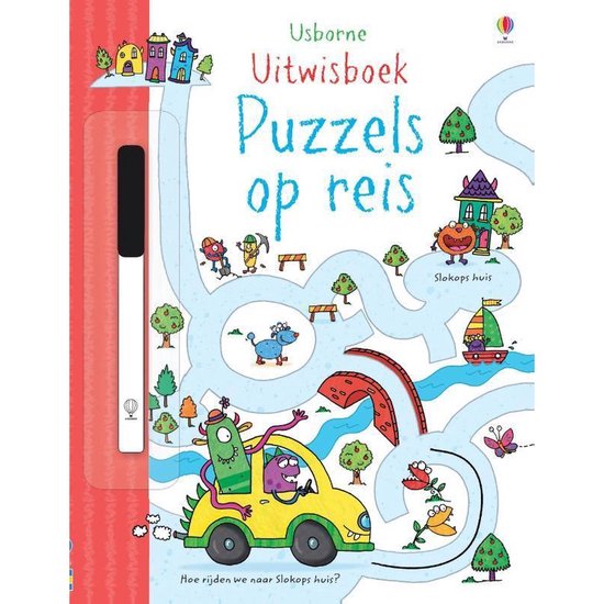 Uitwisboek Puzzels op reis