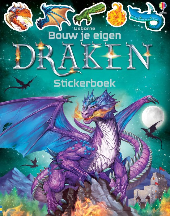 Bouw je eigen stickerboek 1 - Draken