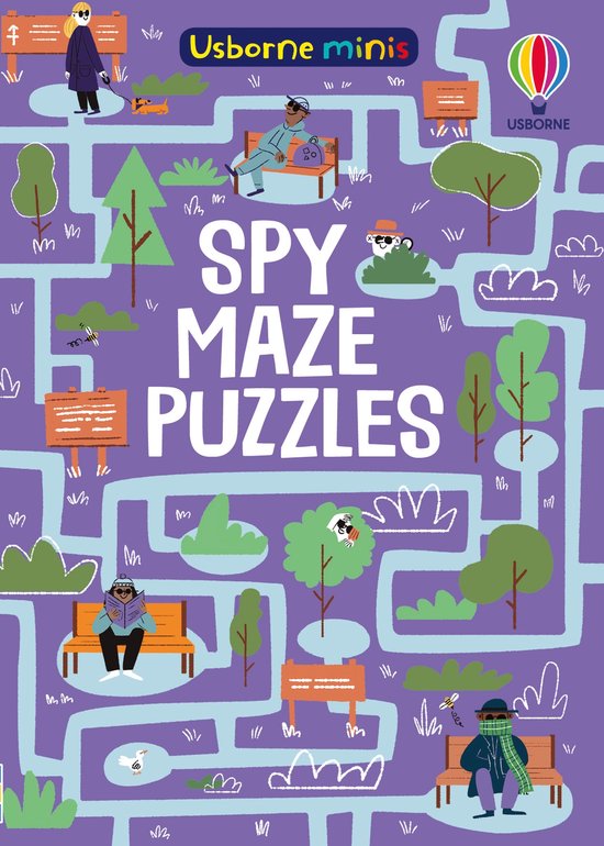 Usborne Minis- Spy Maze Puzzles