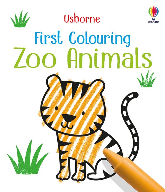 First Colouring- First Colouring Zoo Animals