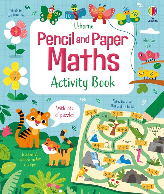 Maths Activity Books- Pencil and Paper Maths