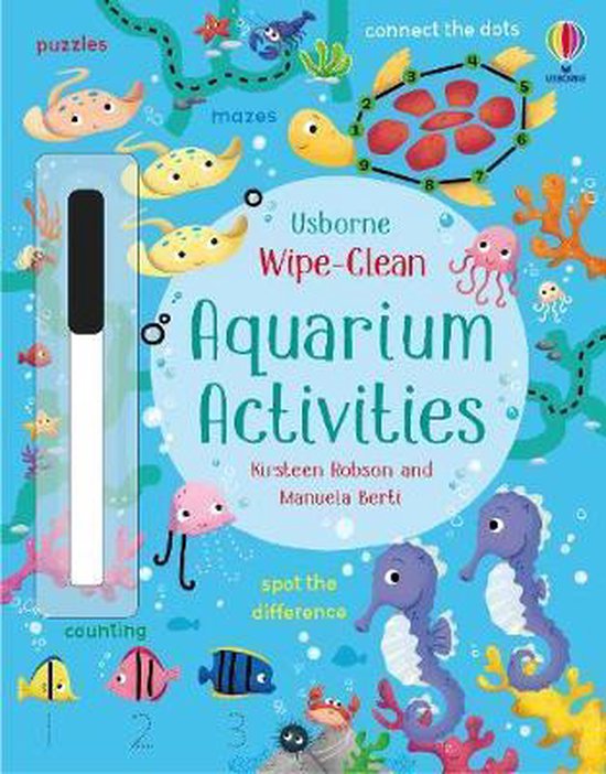 Wipe-clean Activities- Wipe-Clean Aquarium Activities