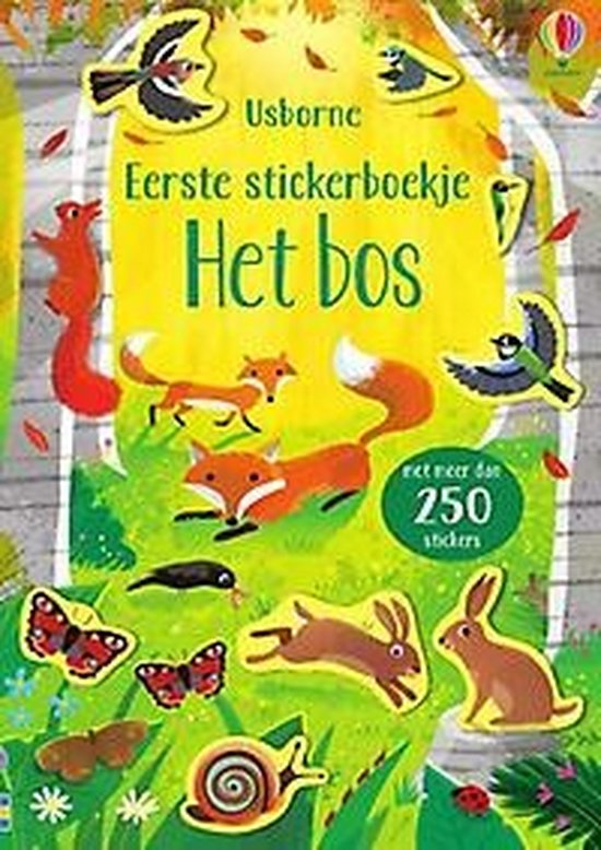 Eerste stickerboekje Het bos