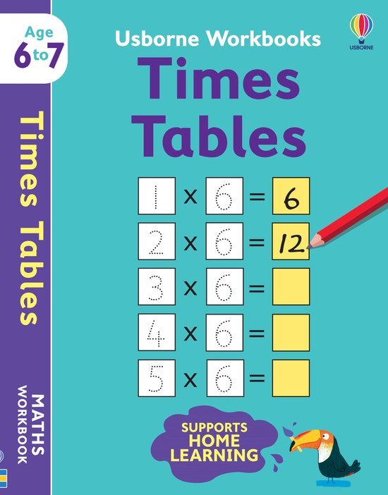 Usborne Workbooks- Usborne Workbooks Times Tables 6-7