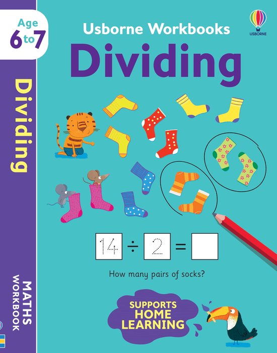 Usborne Workbooks- Usborne Workbooks Dividing 6-7