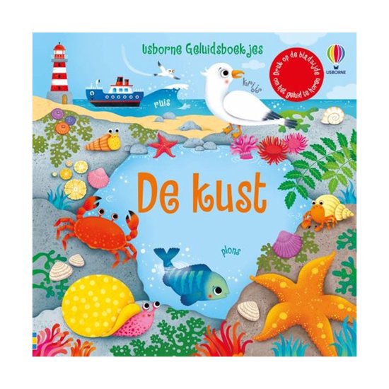 Usborne Geluidsboekjes - Geluidsboekje – De kust