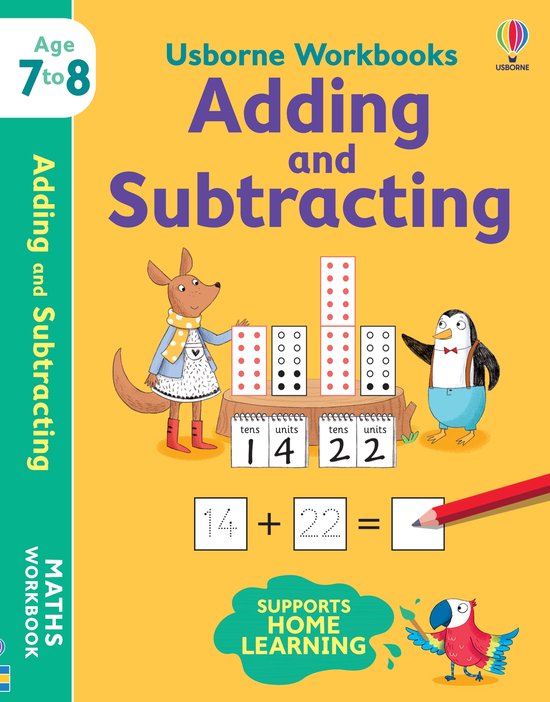 Usborne Workbooks- Usborne Workbooks Adding and Subtracting 7-8