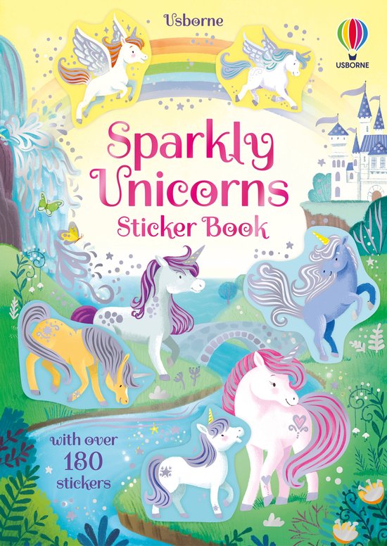 Sparkly Sticker Books- Sparkly Unicorns Sticker Book