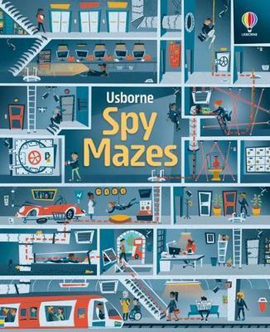 Maze Books- Spy Mazes