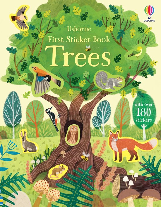 First Sticker Books- First Sticker Book Trees