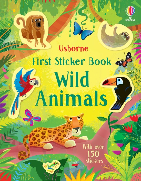 First Sticker Books- First Sticker Book Wild Animals