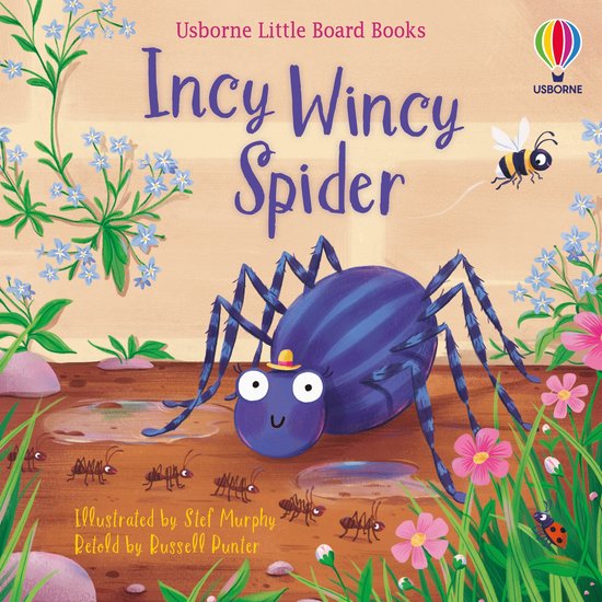 Little Board Books- Incy Wincy Spider