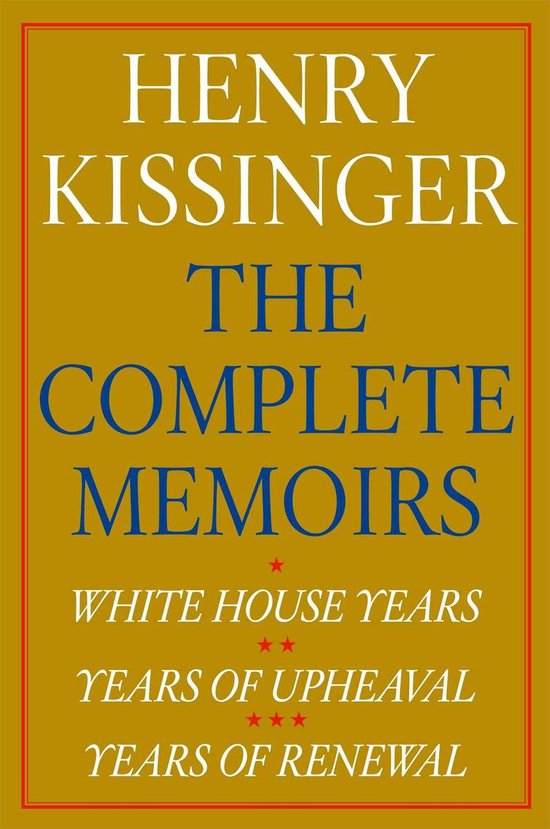 Henry Kissinger The Complete Memoirs E-book Boxed Set