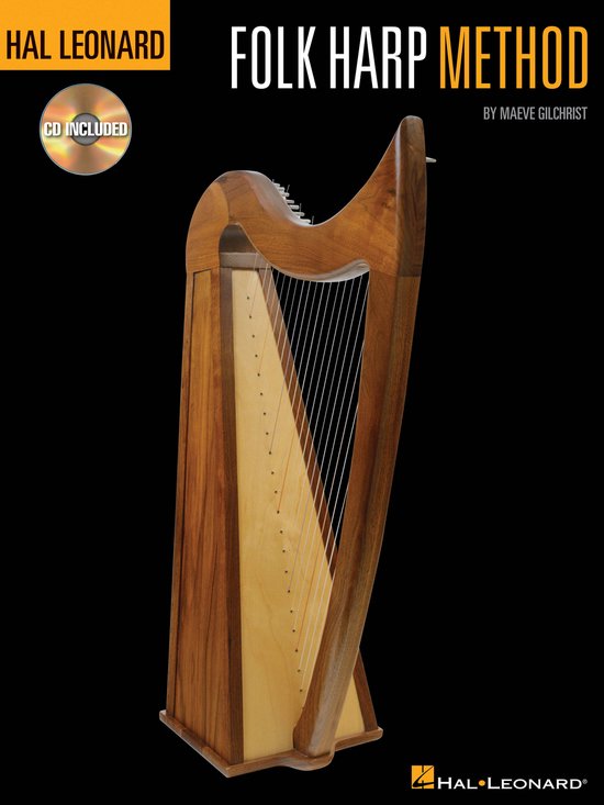 Hal Leonard Folk Harp Method Harp Book/Cd