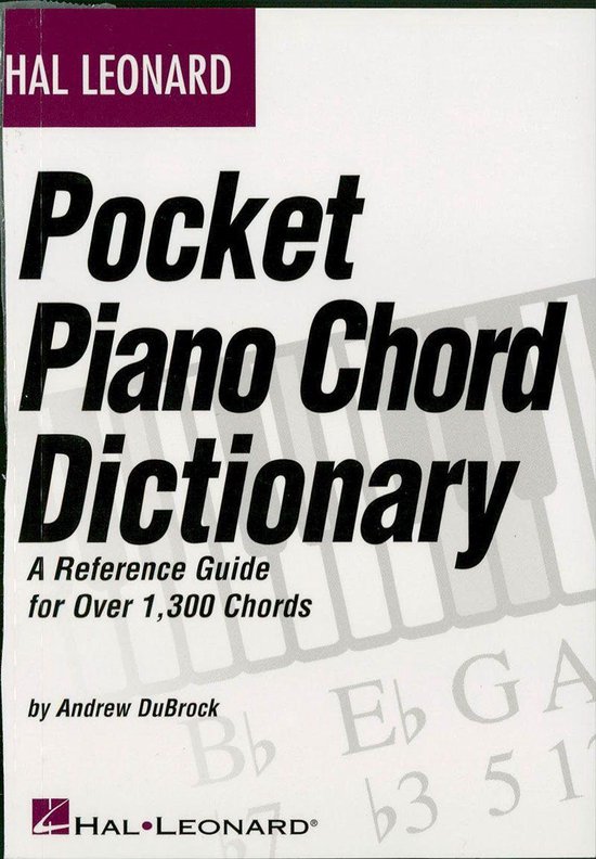 Hal Leonard Pocket Piano Chord Dictionary (Music Instruction)