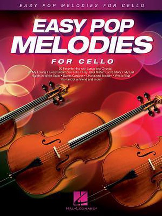 Easy Pop Melodies - for Cello