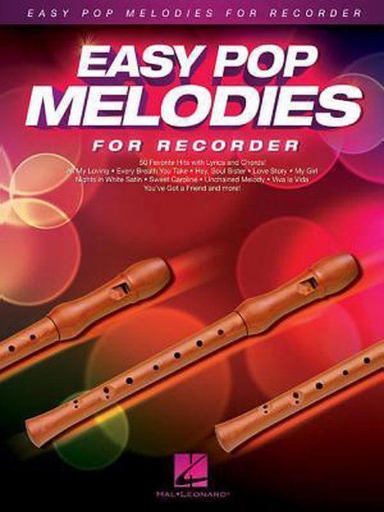 Easy Pop Melodies - for Recorder