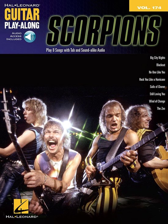 Scorpions Guitar Play-Along Songbook