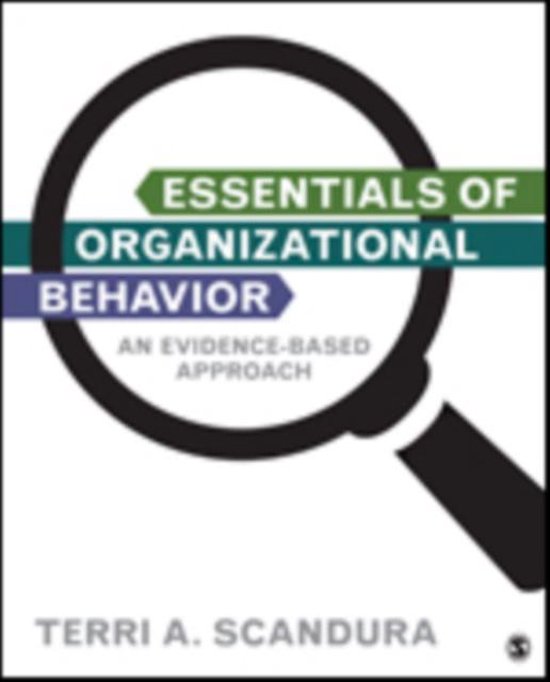 Essentials Of Organizational Behavior