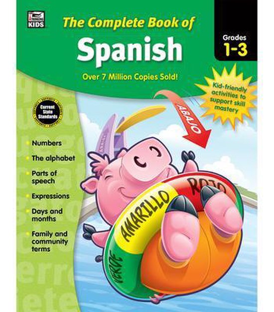 The Complete Book of Spanish, Grades 1 - 3