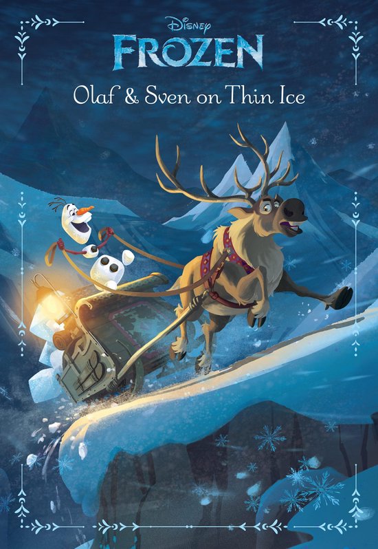 Disney Junior Novel (eBook) - Frozen: Olaf & Sven On Thin Ice