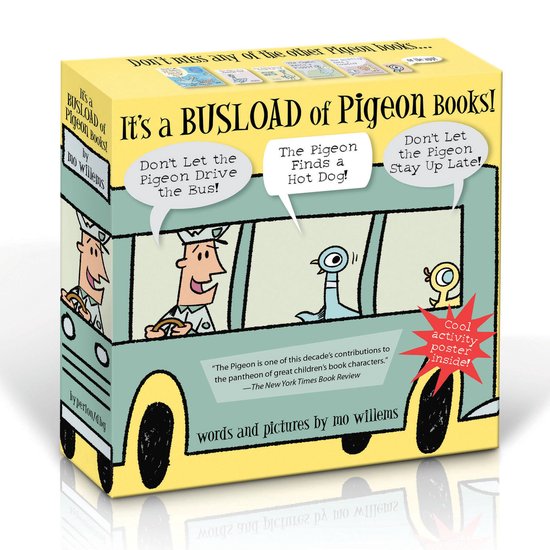 It's A Busload Of Pigeon Books