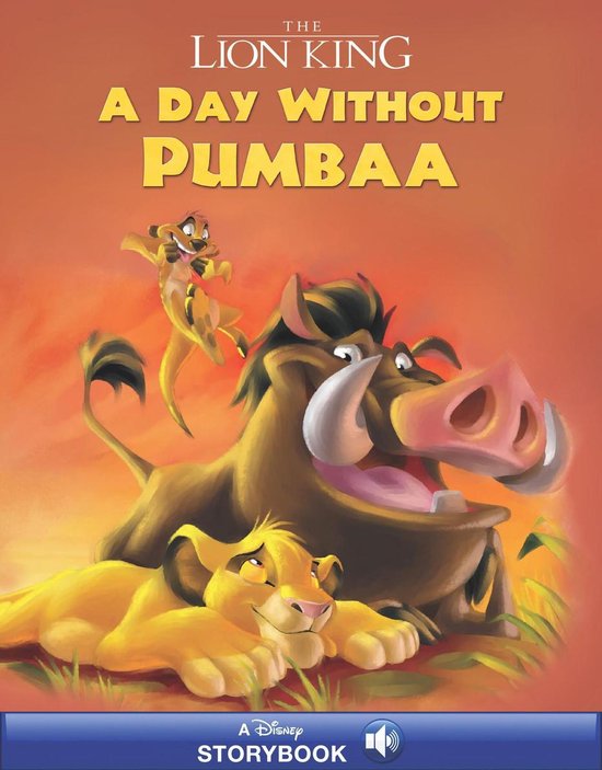 Disney Storybook with Audio (eBook) - The Lion King: A Day Without Pumbaa