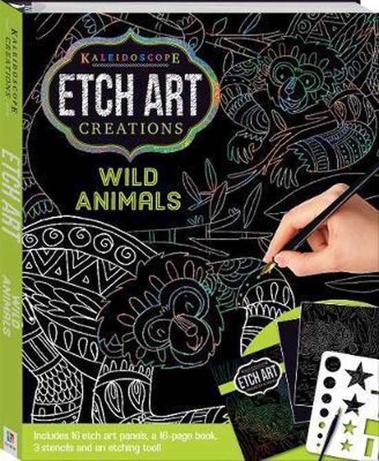 Kaleidoscope- Kaleidoscope Etch Art Creations: Wild Animals and More