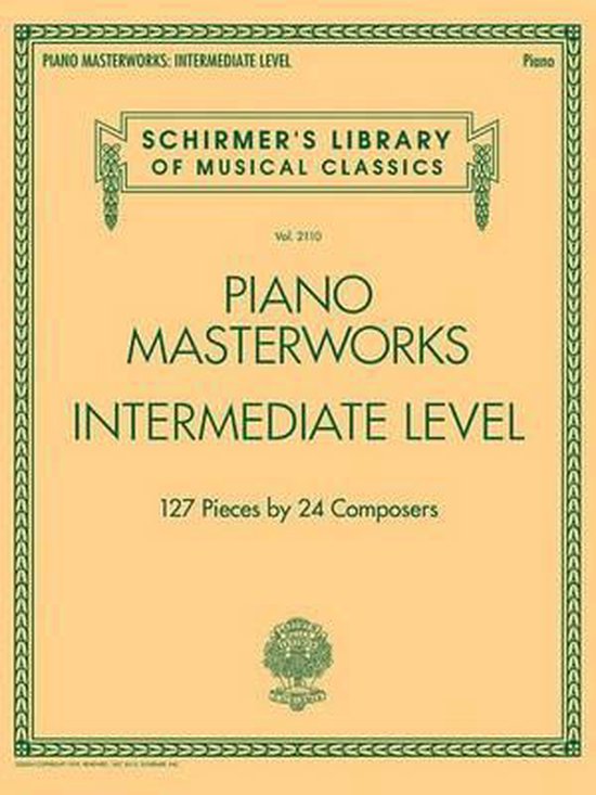 Piano Masterworks - Intermediate Level