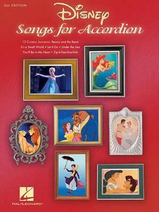 Disney Songs for Accordion - 3rd Edition