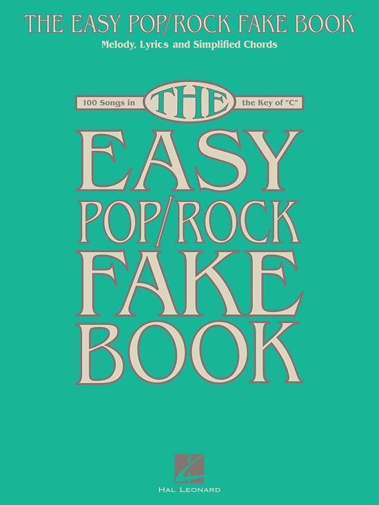 The Easy Pop/Rock Fake Book