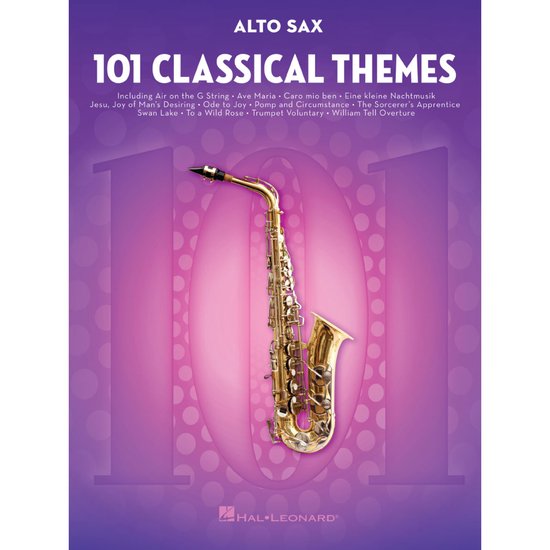 101 Classical Themes for Alto Sax