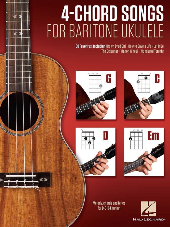 4-Chord Songs for Baritone Ukulele (G-C-D-Em)