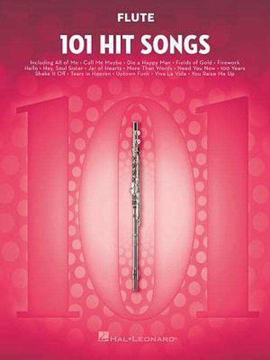 101 Hit songs for Flute