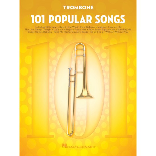 101 Popular Songs  Trombone For Trombone