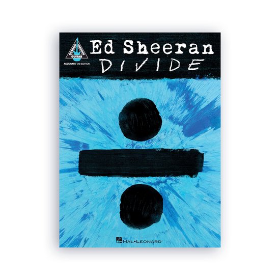 Ed Sheeran Divide  Guitar Tab Book Divide Tab Guitar Recorded Versions